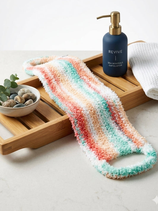 Revitalize & Refresh: Premium Luxury Exfoliating Back Scrubber